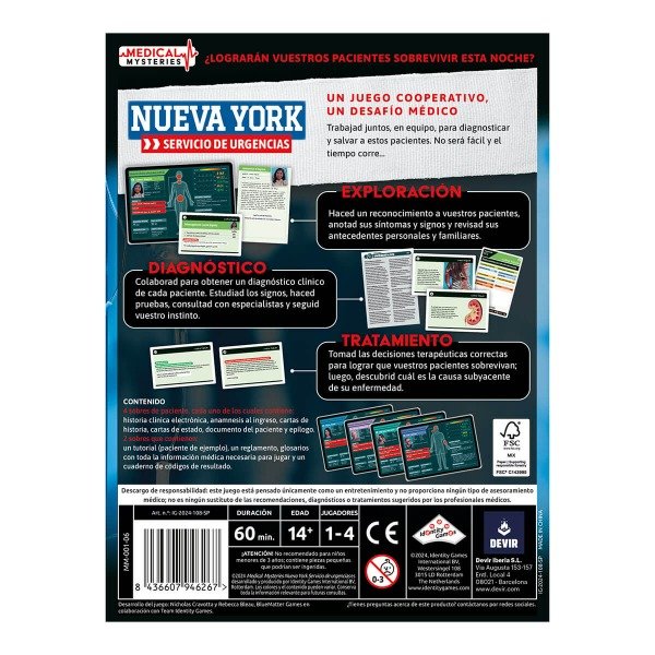 Producto - Medical Mysteries New York [Alquiler] - 2