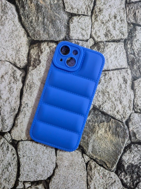 Producto - Funda puffer Iphone 15 azul