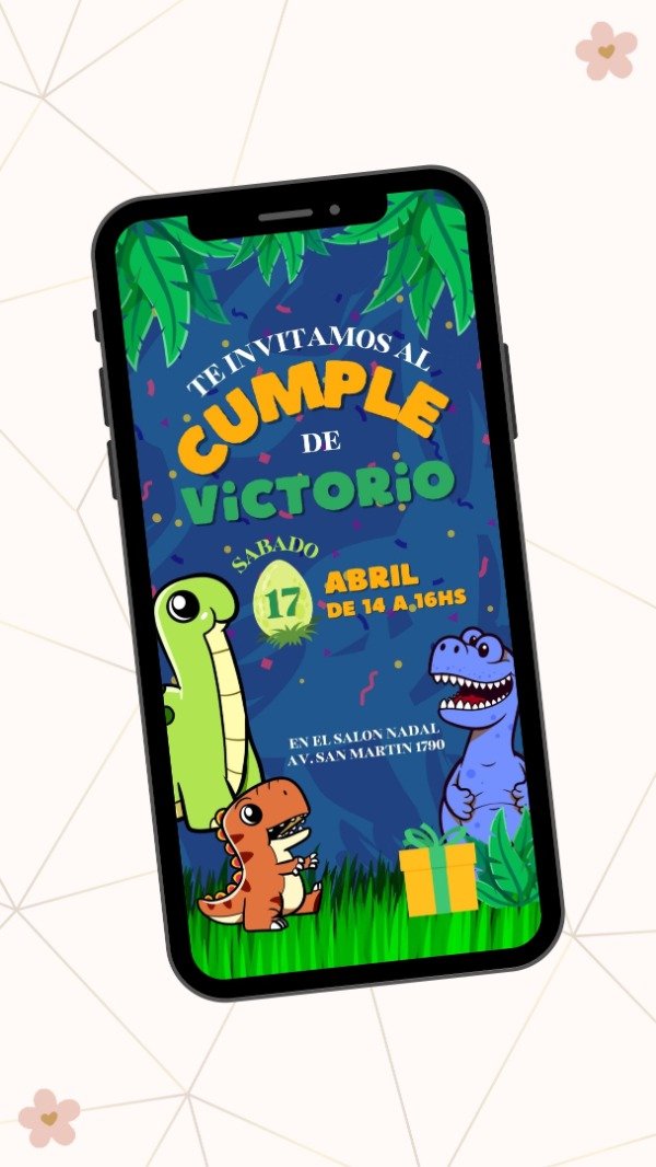 Producto - Invitacion Digital Cumple Infantil