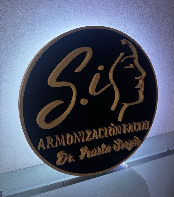 Producto - LOGO POLIFAN 3D CON LED