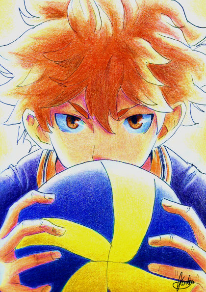 Producto - Ilustración Hinata - Haikyuu!!