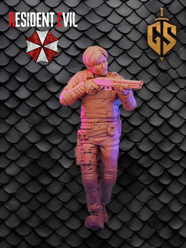 Producto - Leon Kennedy Racoon City 30mm - Resident Evil