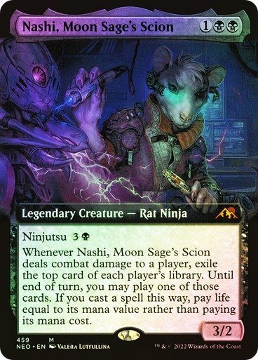 Producto - Nashi, Moon Sage's Scion (Extended Art Foil)