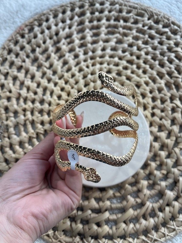 Producto - Esclava serpiente dorada