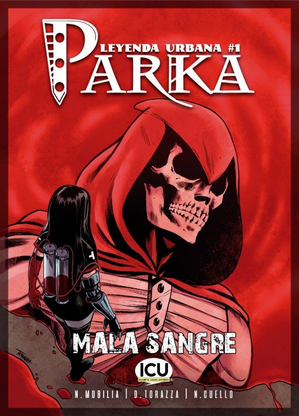 Producto - PARKA "Leyenda urbana - Mala Sangre"