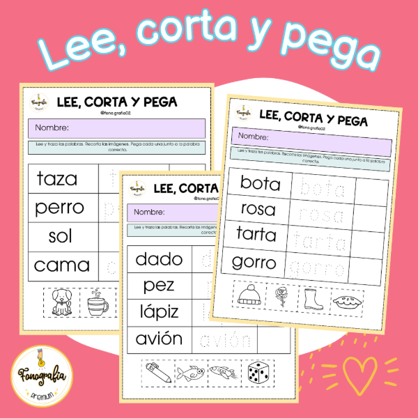 Producto - Lee, corta y pega