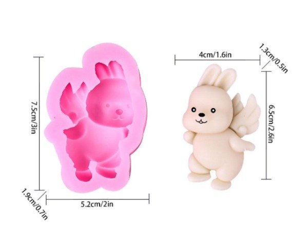 Producto - Molde conejo con alas