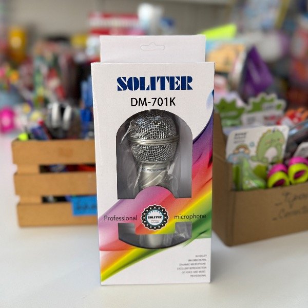 Producto - Micrófono Profesional con Cable DM-701K 7107