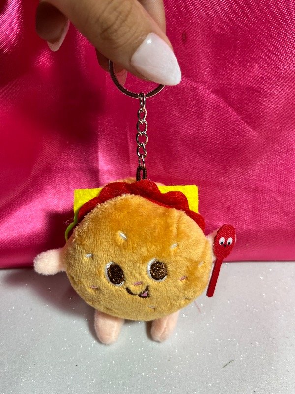 Producto - Llavero peluche hamburguesa
