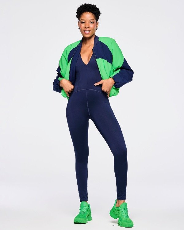 Producto - Zumba Out Loud Color Blocked Raglan Puffer Jacket - 3
