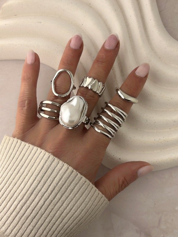 Producto - ANILLO PLATEADO REGULABLE 1094