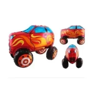 Producto - GLOBO 4D HOT WEELS ROJO 60X20