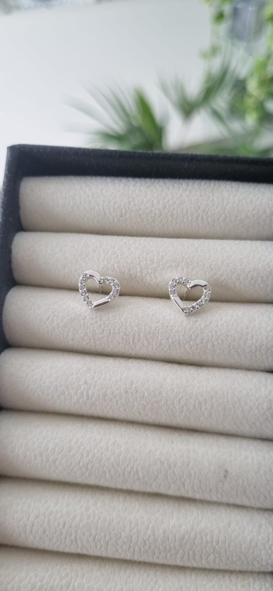 Producto - Aros Corazón Calado - 0
