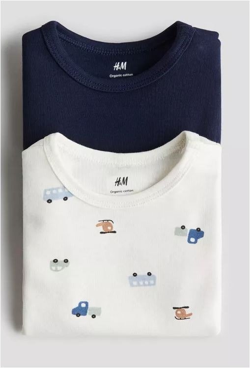 Producto - Pack x2 bodies manga corta HYM