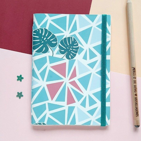 Producto - Libreta A6 rayada Cristal