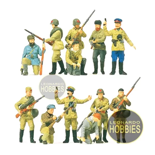 Producto - Infantería y Partisanos Soviéticos URSS 1942/43 Escala 1/72 Preiser 72522