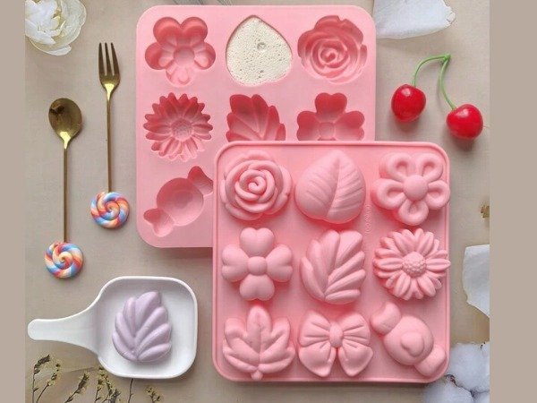 Producto - Flores, Hojas, Caramelo, Moño