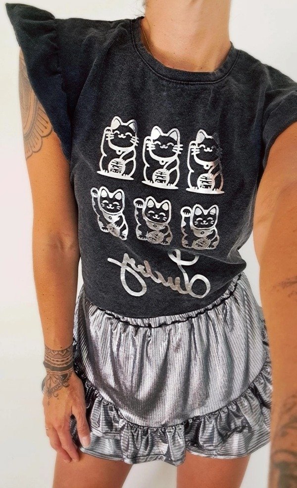 Producto - REMERA LUCKY CATS