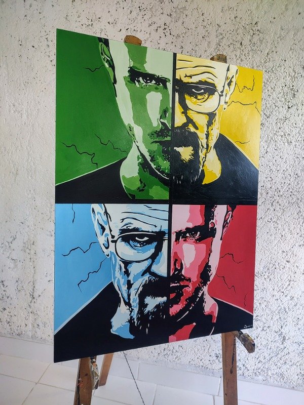 Producto - BREAKING BAD CUADRANTES POP ART - 1