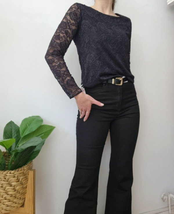 Producto - REMERA ENCAJE (RM0778)