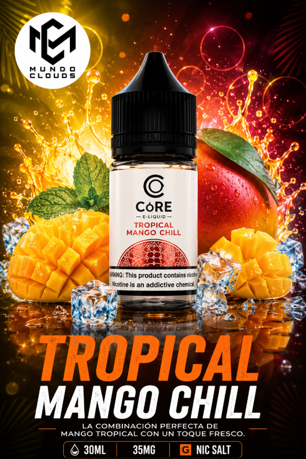 Producto - CORE SALT - TROPICAL MANGO CHILL 30ML 30MG