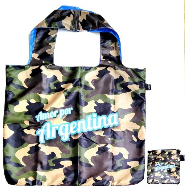 Producto - BOLSA REUTILIZABLE PLEGABLE AMOR POR ARGENTINA