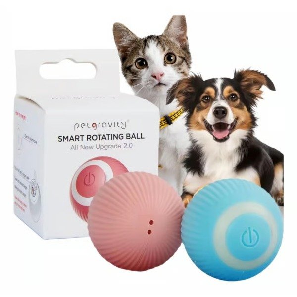 Producto - pelota para perro y gatos recargable