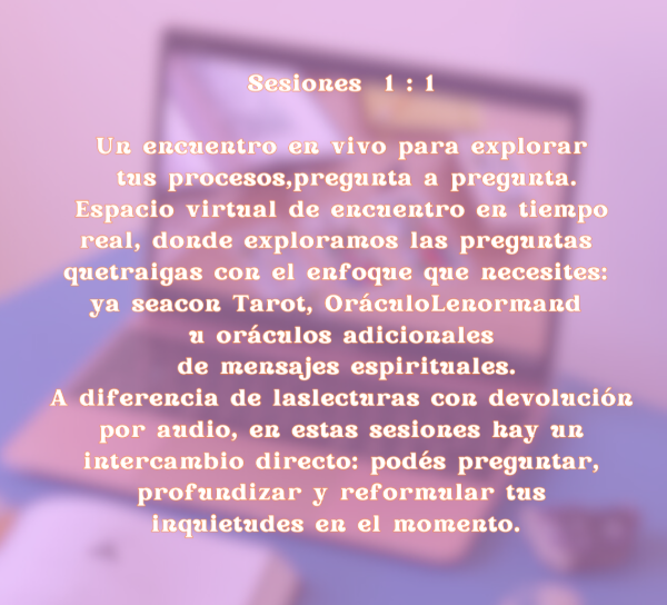 Producto - Videollamada 1HORA - 1