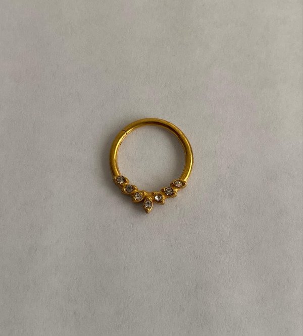 Producto - Clicker 7 strass dorado