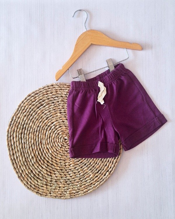 Producto - Short Algodón Rústico Uva