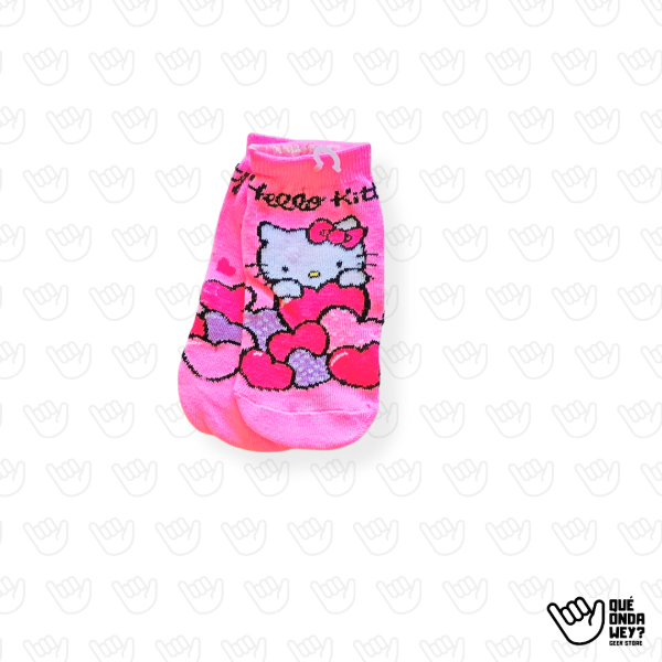 Producto - Soquete Infantil Hello Kitty Corazones