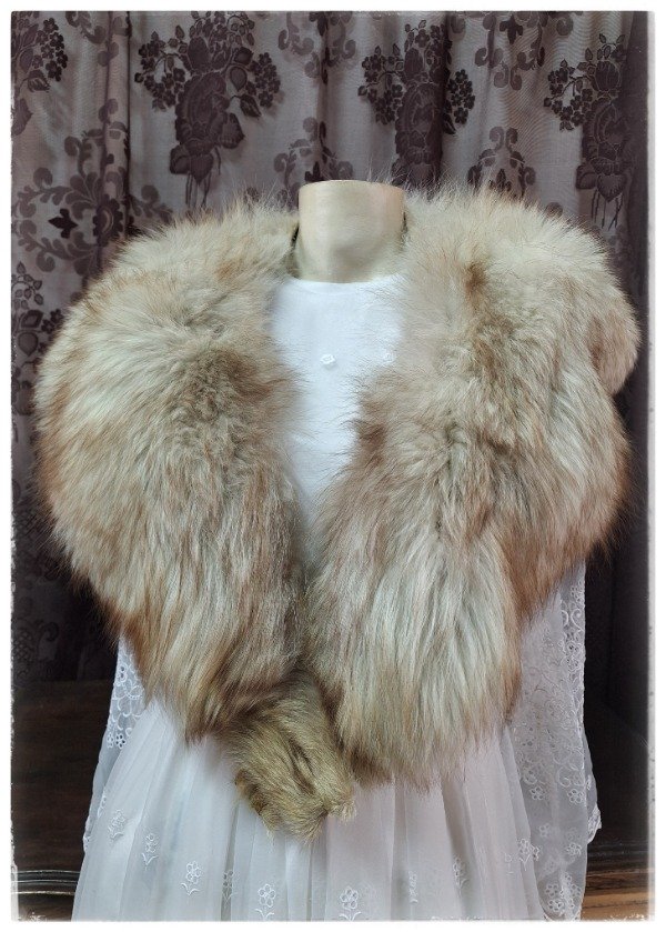 Producto - Estola de Piel natural claro