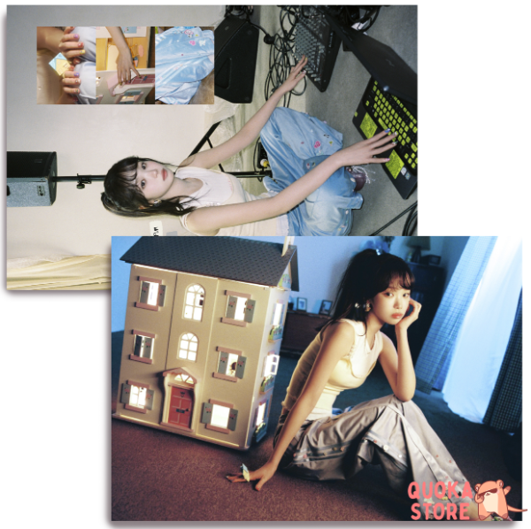 Producto - Postales CHAEWON 'PEONY ROOM' - Le Sserafim