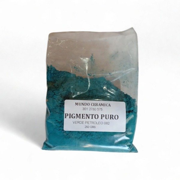 Producto - PIGMENTO PURO VERDE PETROLEO LODI 082 X 250 GR
