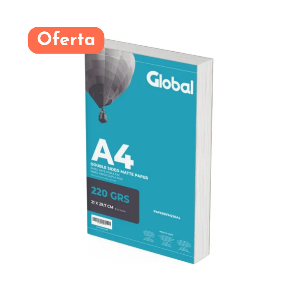 Producto - Papel fotográfico bifaz mate 220g Global