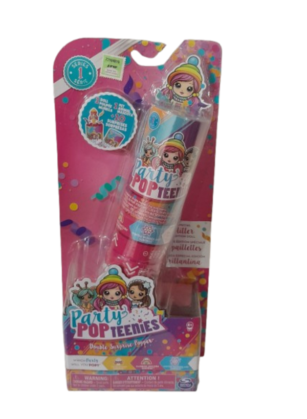 Producto - Party Pop Teenies Muñeca Especial Edicion Brillantina