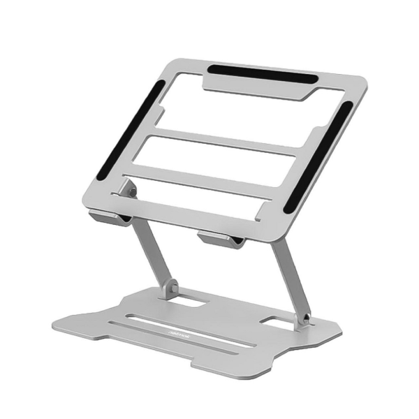 Producto - Base p/notebooks -hasta 17" -regulable -metalico -antideslizante -compacto y ple