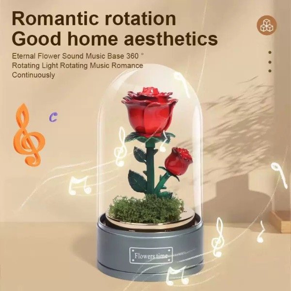 Producto - Caja musical rosa 11x21cm