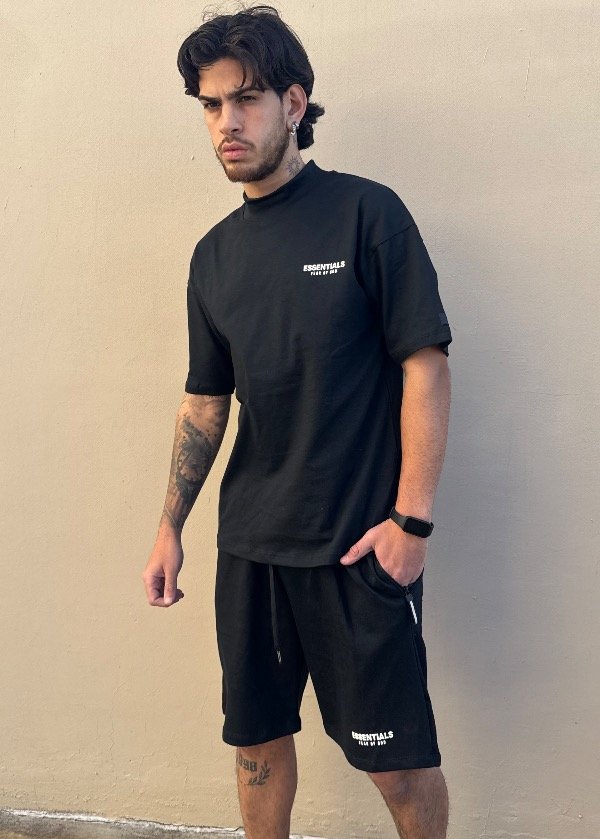 Producto - Conjunto Essentials Fear Of God Negro - 0