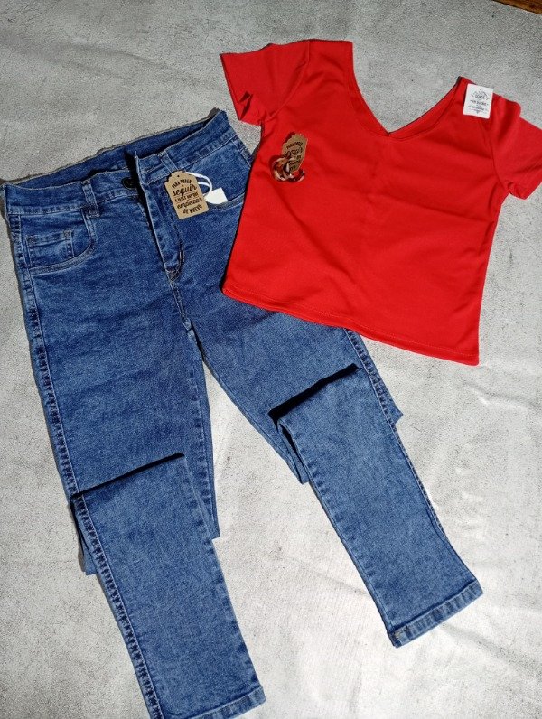 Producto - Jeans chupin elastizado talle 36