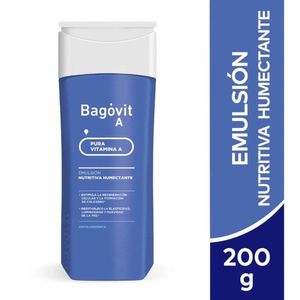 Producto - Bagovit A Emulsion Nutritiva Humectante x200gr