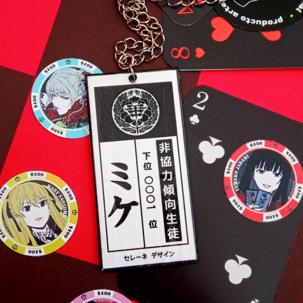 Producto - COLLAR ACRILICO KAKEGURUI