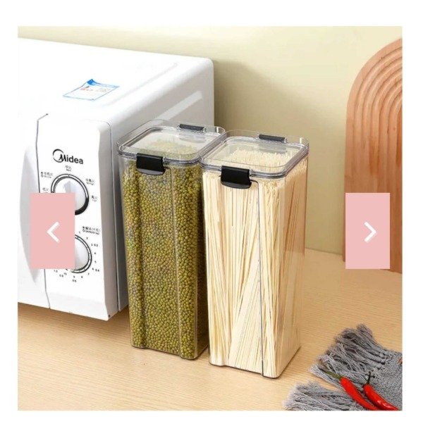 Producto - Frasco hermético de acrílico grande