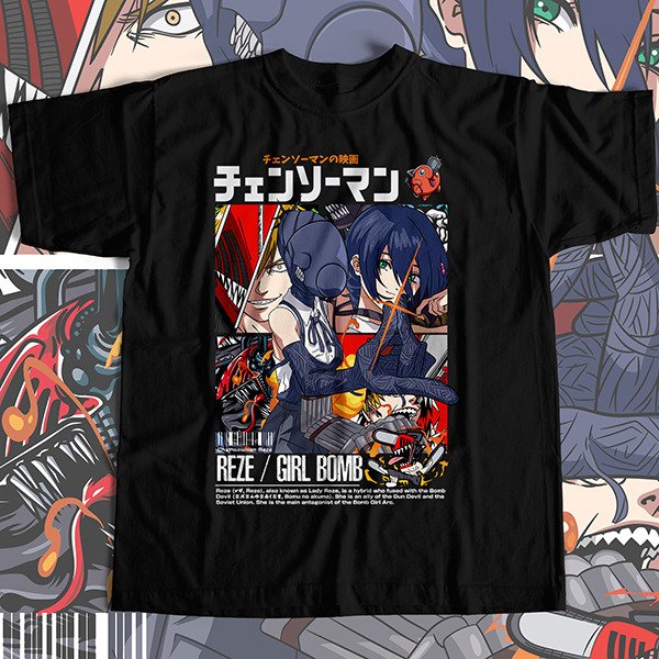 Producto - Reze Girl Bomb - Remera