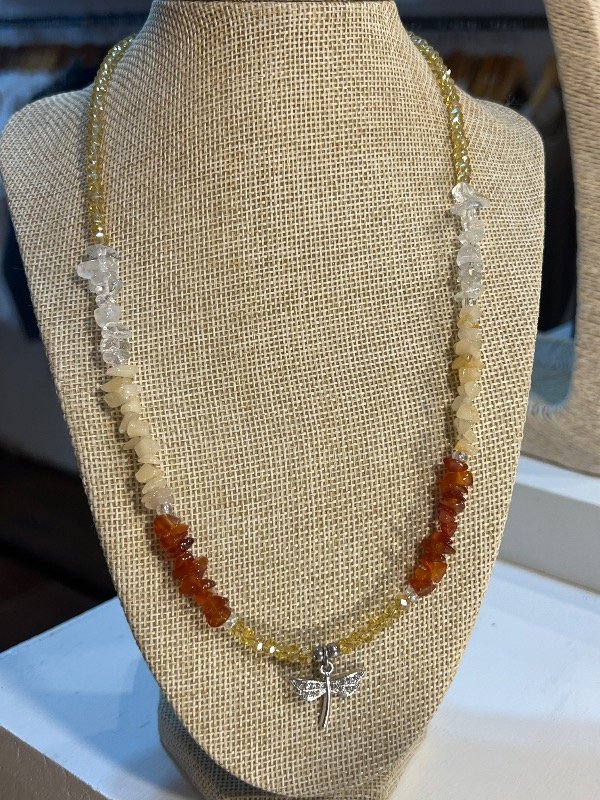 Producto - Collar cristal Libélula