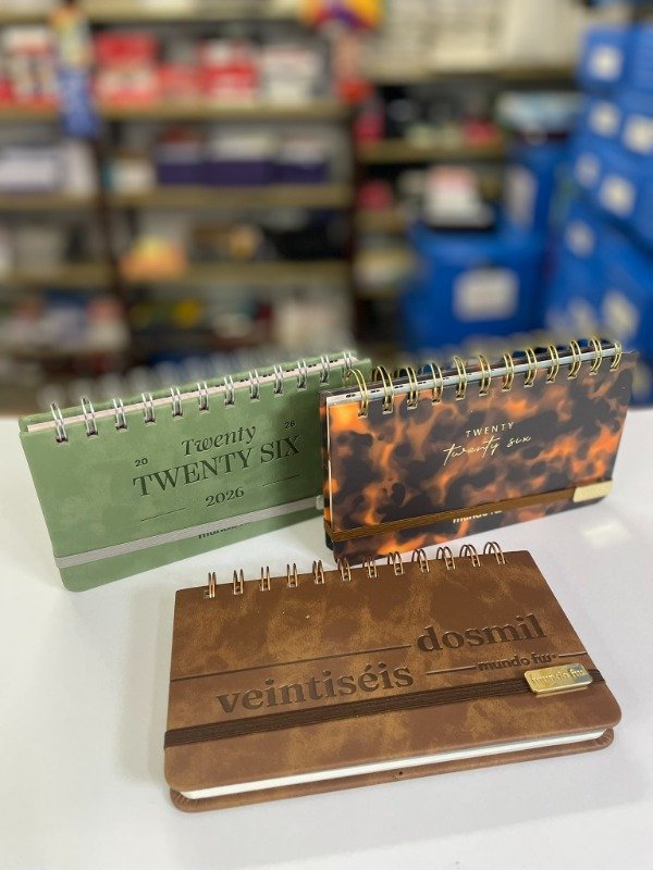 Producto - Agenda Pocket espiralada semanal - Tierra  - "FW"