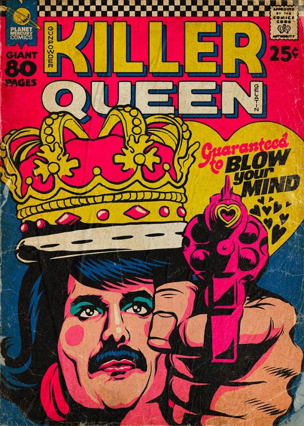 Producto - QUEEN ESTILO COMICS