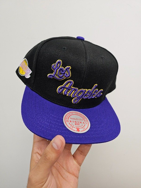 Los angeles lakers showtime '87 '88 snapback