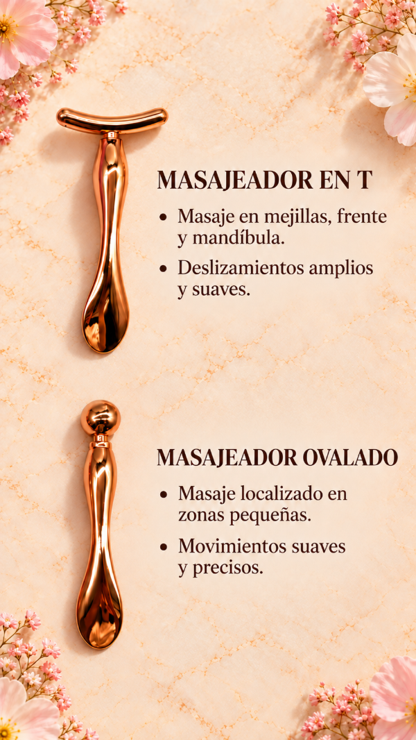 Producto - MASAJEADOR FACIAL DORADO CITY GIRL - 1