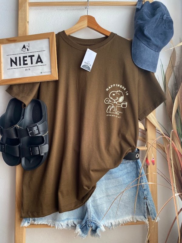 Producto - Remerón Snoopy Choco